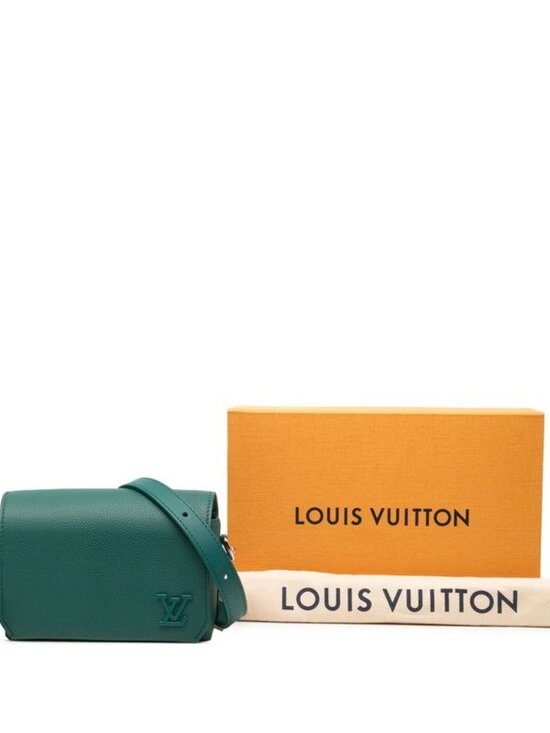 Louis Vuitton Aerogram Fastline Wearable Wallet eva Green Leather - Picture 6 of 6